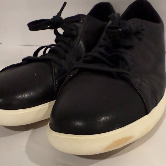 Cole Haan Men’s Grand Crosscourt Shoes Black Leather Sneakers Size 10.5 - Picture 7 of 11